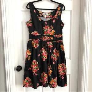 [ Sold ] Beautiful Floral Ruby Belle Dress, US Size 10